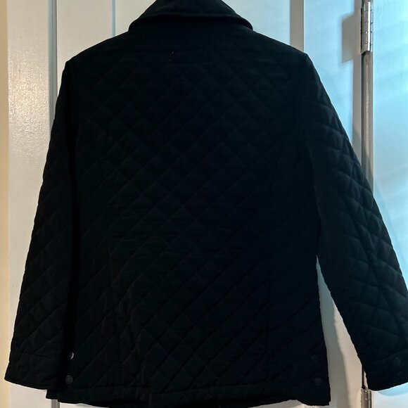 Calvin Klein black quilted jacket - size medium - Picture 2 of 3